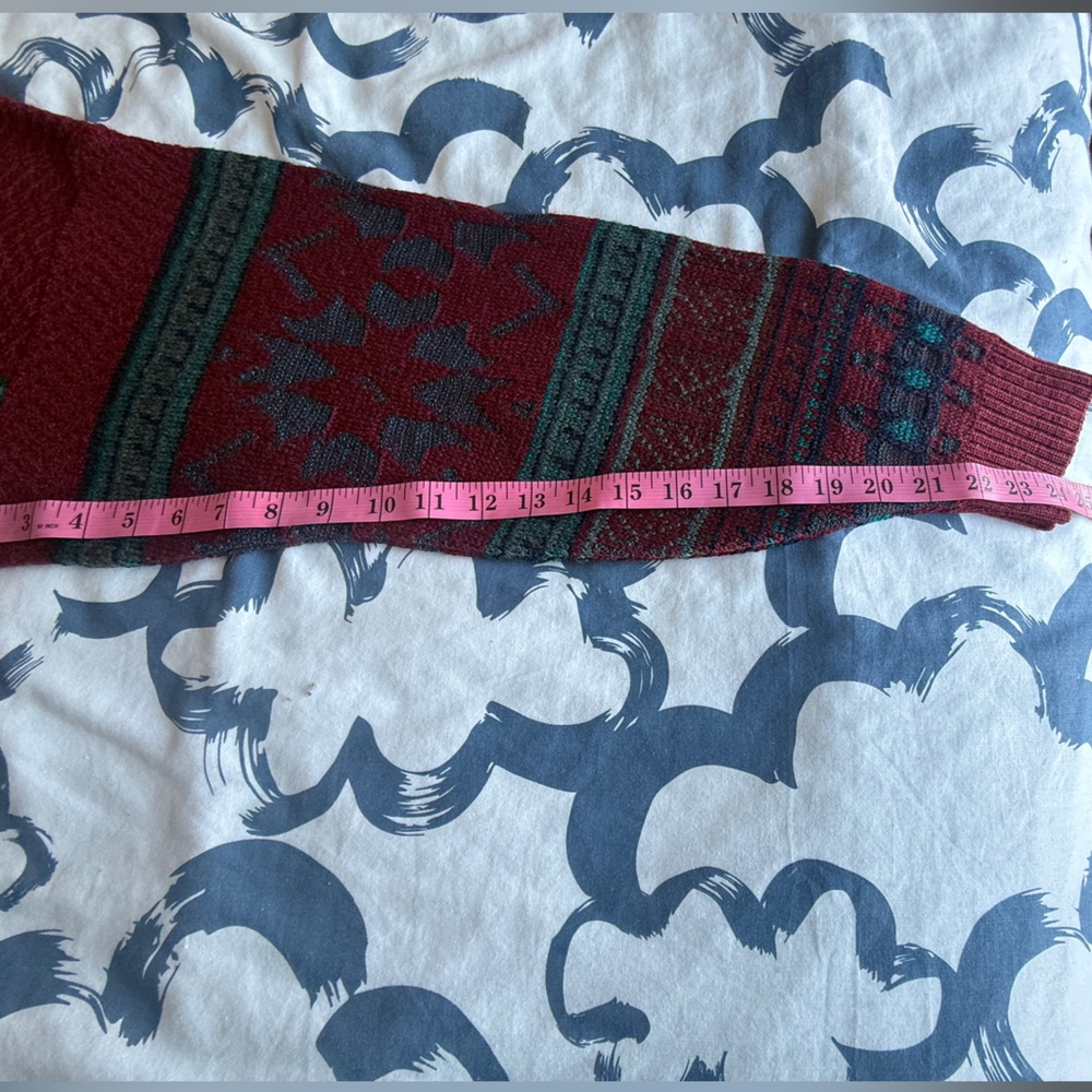 Vintage Perfect Condition Pendleton Deep Red Knit… - image 4